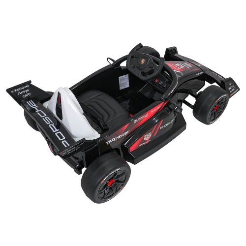 Auto na akumulator dla dzieci Bolid Formuły E Porsche Czerwony 711.CR